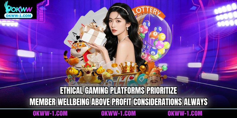 Ethical gaming platforms prioritize member wellbeing above profit considerations always