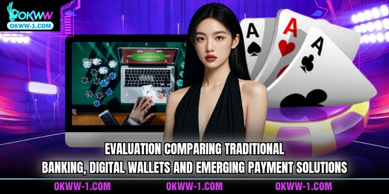 Evaluation comparing traditional banking, digital wallets and emerging payment solutions