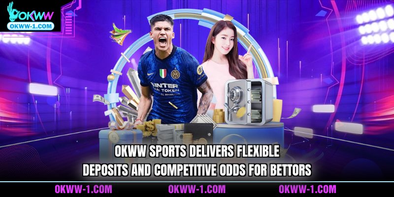 OKWW Sports delivers flexible deposits and competitive odds for bettors