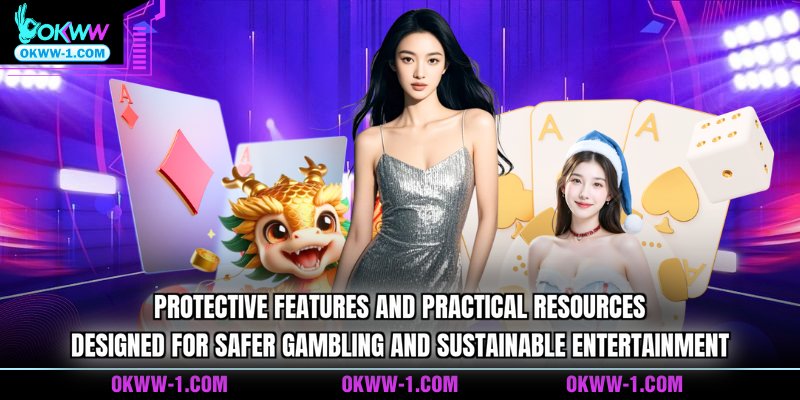 Protective features and practical resources designed for safer gambling and sustainable entertainment