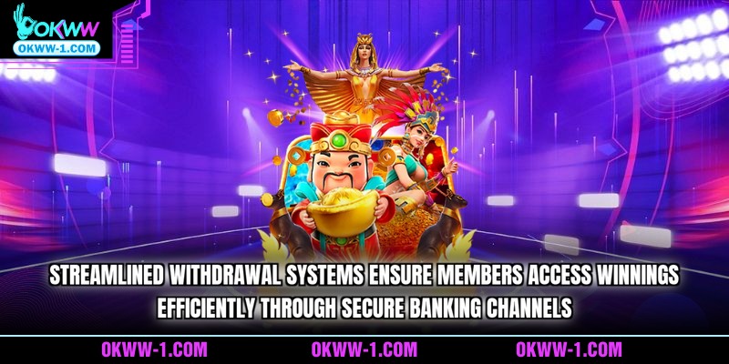 Streamlined withdrawal systems ensure members access winnings efficiently through secure banking channels