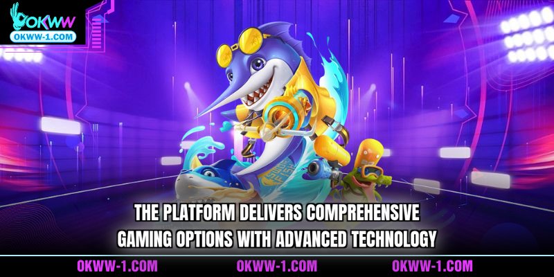 The platform delivers comprehensive gaming options with advanced technology 
