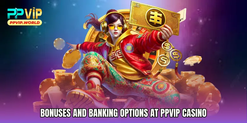 Bonuses and Banking Options at PPVIP Casino
