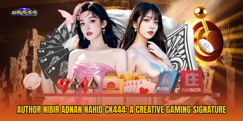 Author Nibir Adnan Nahid CK444: A Creative Gaming Signature