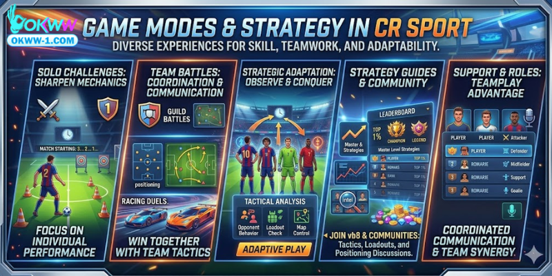 Game Modes and Strategy in CR Sport