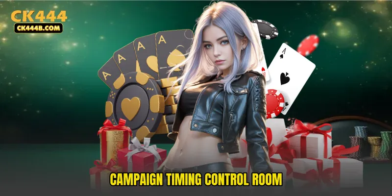 Campaign timing control room